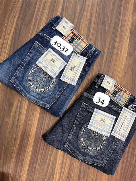 burberry denim quality